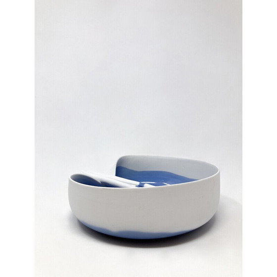 Image 1 of Piatto in porcellana vintage di Piet Stockmans, 1991