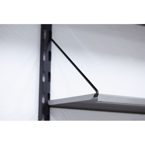 Image 1 of Vintage metal wall unit by Tjerk Reijenga for Pilastro, Holland 1960