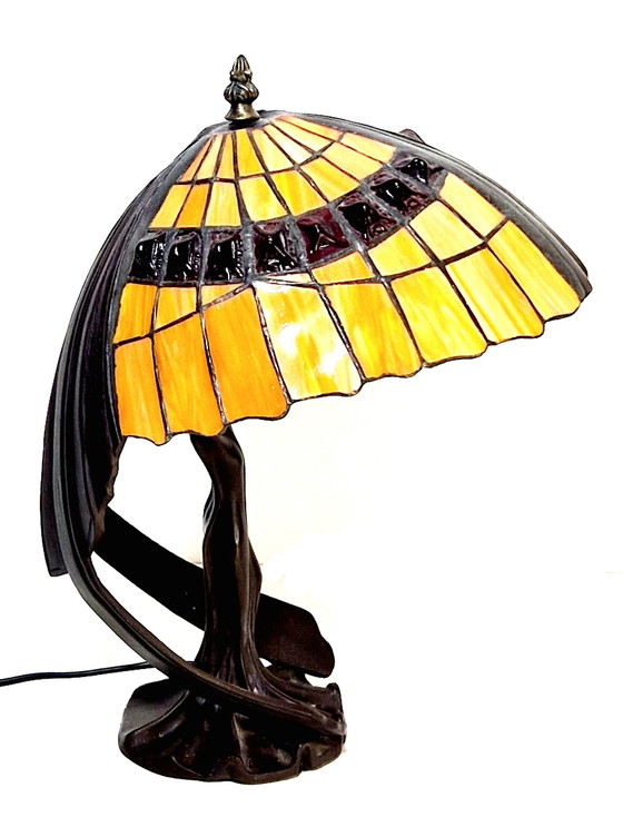 Image 1 of Tiffany Lamp: Flying Lady