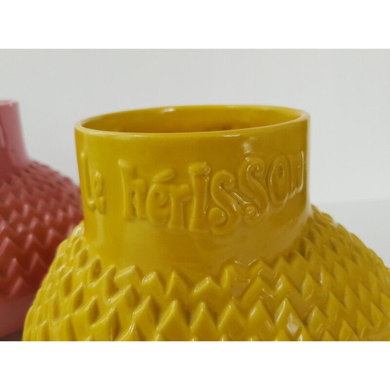 Image 1 of Suite of 3 vintage vases 1960