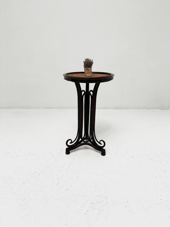 Image 1 of Salon table made of stained mahogany by Gebrüder Thonet, Vienna, 1900s