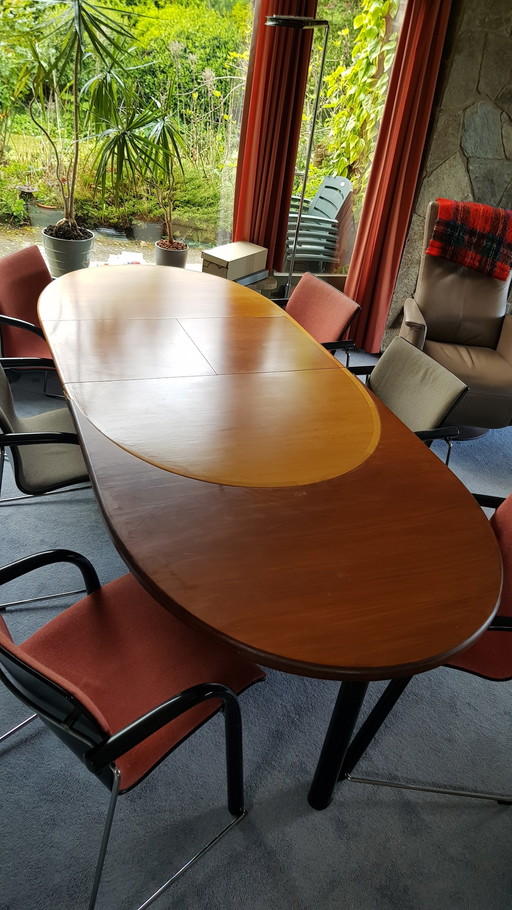 Skovby Dining Table SM34, Cherry Wood