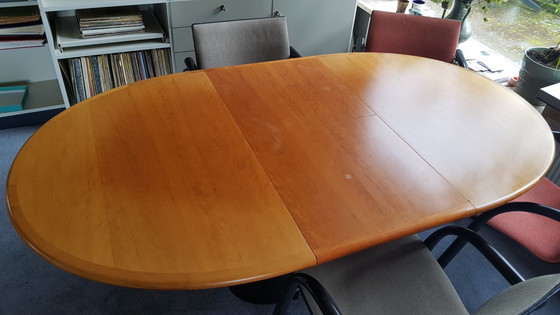 Image 1 of Skovby Dining Table SM34, Cherry Wood