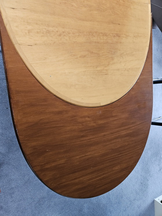 Image 1 of Skovby Dining Table SM34, Cherry Wood