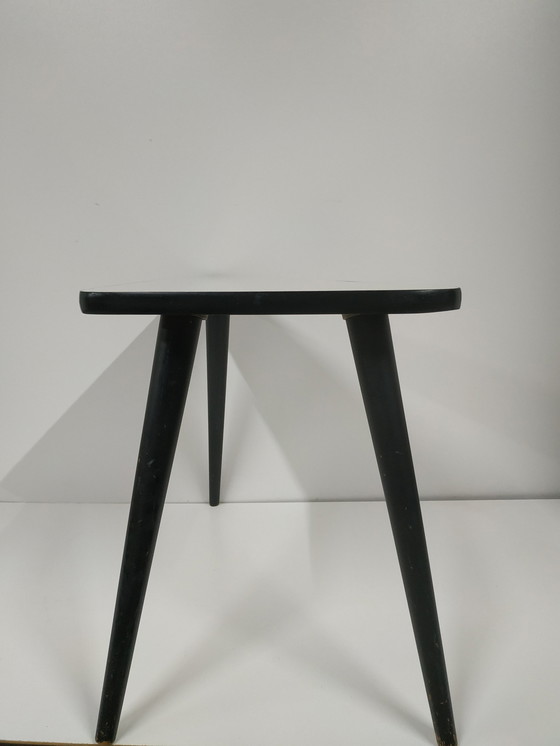 Image 1 of Formica 'Triangular' Coffee Table Side Table