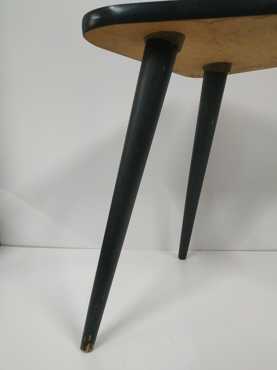 Image 1 of Formica 'Triangular' Coffee Table Side Table