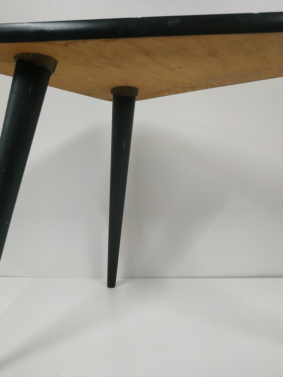 Image 1 of Formica 'Triangular' Coffee Table Side Table
