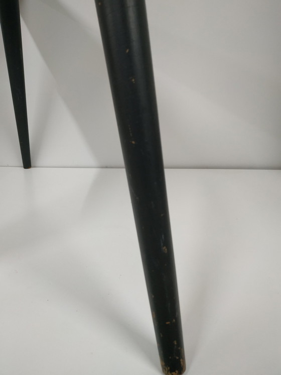 Image 1 of Formica 'Triangular' Coffee Table Side Table