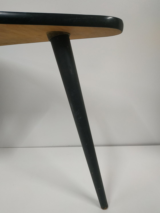 Image 1 of Formica 'Triangular' Coffee Table Side Table