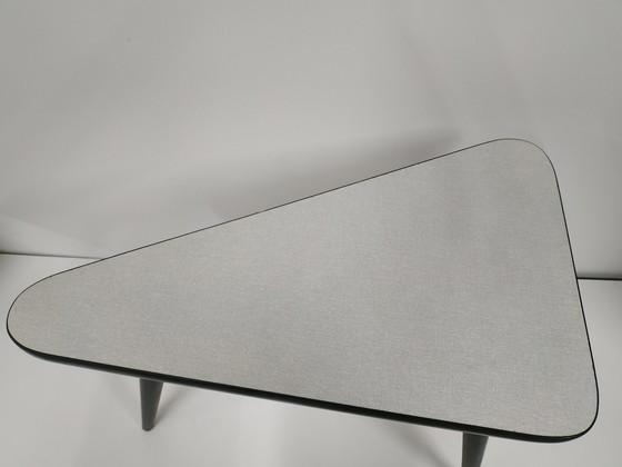 Image 1 of Formica 'Triangular' Coffee Table Side Table