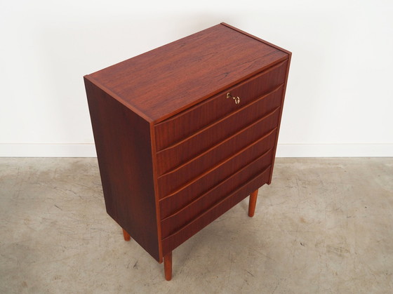 Image 1 of Teak Chest Of Drawers, Danish Design, 1970S, Production: Denmark