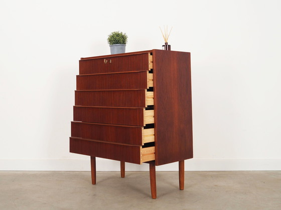 Image 1 of Teak Chest Of Drawers, Danish Design, 1970S, Production: Denmark