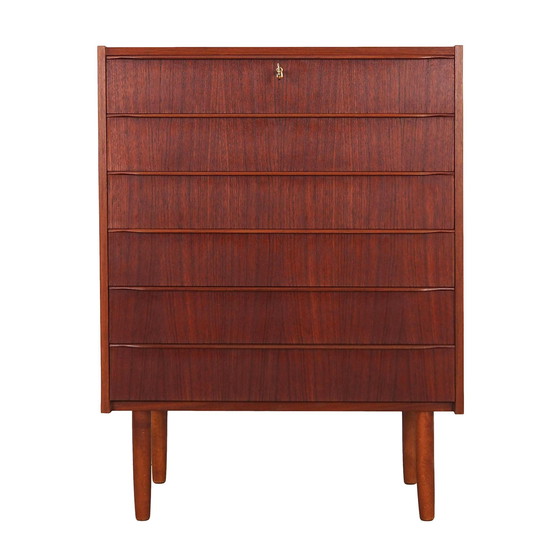 Image 1 of Teak Chest Of Drawers, Danish Design, 1970S, Production: Denmark