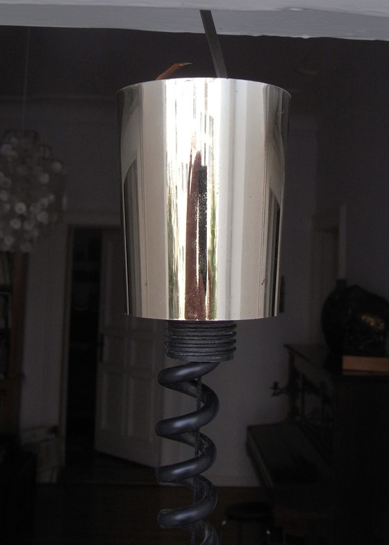 Image 1 of Cosack Germany large pendant lamp lamp gold