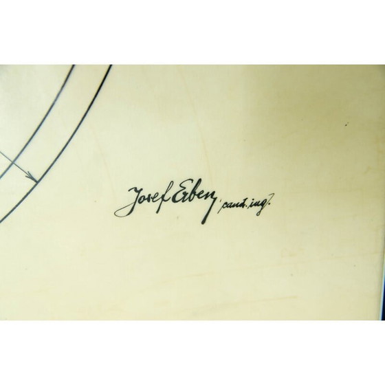 Image 1 of Vintage drawing by Hartungs regulator, 1925