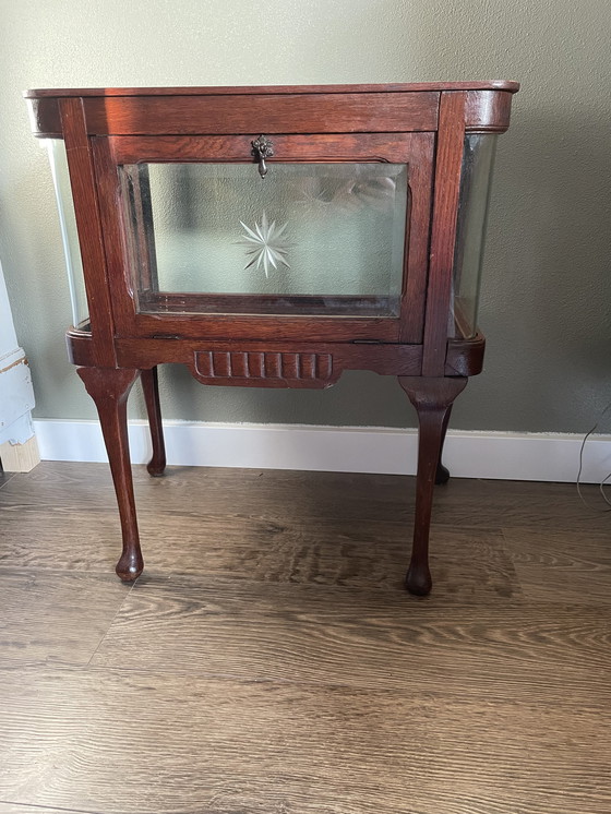 Image 1 of Vintage Tea Cabinet/Vitrine Cabinet Or Beverage Cabinet