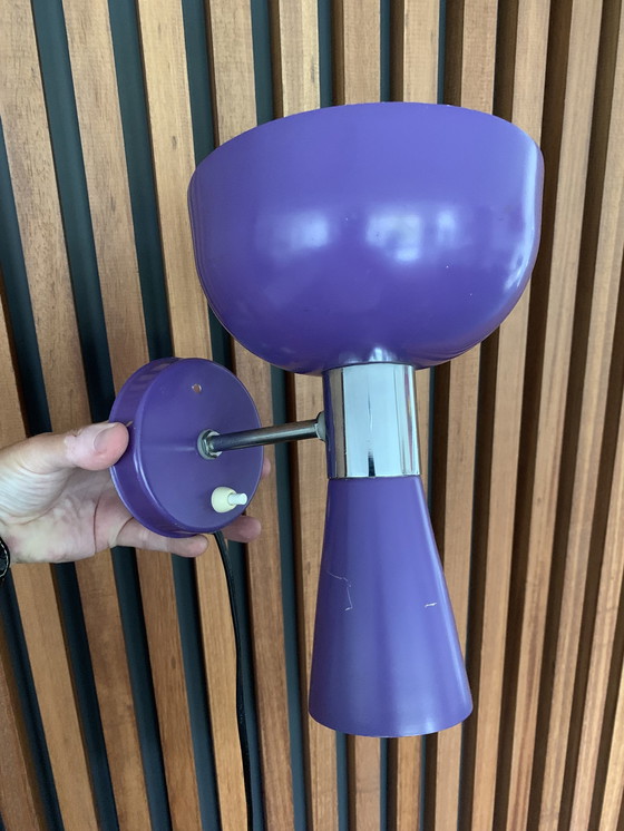 Image 1 of Lampe murale vintage Herda diabolo