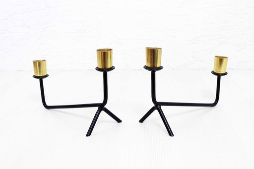 Design candlesticks duo from the 70s