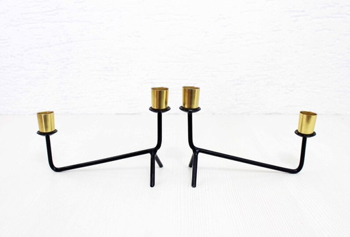 Design candlesticks duo from the 70s