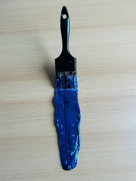 Image 1 of Art object Santicri - Brush Blue