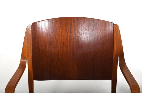 Image 1 of AX-Chairs in Teak by Orla Mølgaard & Peter Hvidt for Fritz Hansen, 1950s, Set of 2