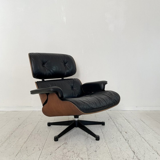 Image 1 of Vintage walnut armchair by Charles and Ray Eames for Vitra, 1997