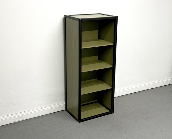 Image 1 of 1/2 Flötotto System Shelf Black Green Cabinet Shelf Cabinet 1970