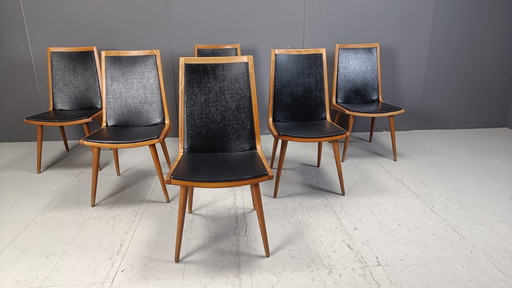 Mid Century Italian Dining Chairs, 1950S