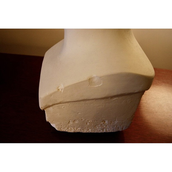 Image 1 of Vintage Art Deco plaster bust of a young man, 1930