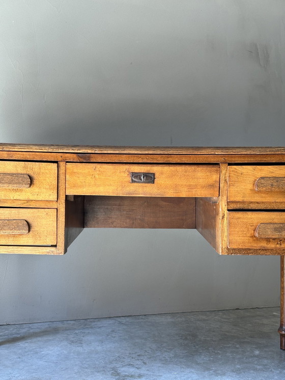 Image 1 of Desk In Solid Wood