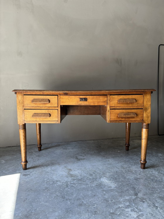 Image 1 of Desk In Solid Wood