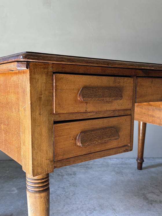 Image 1 of Desk In Solid Wood