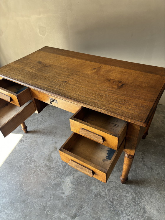 Image 1 of Desk In Solid Wood