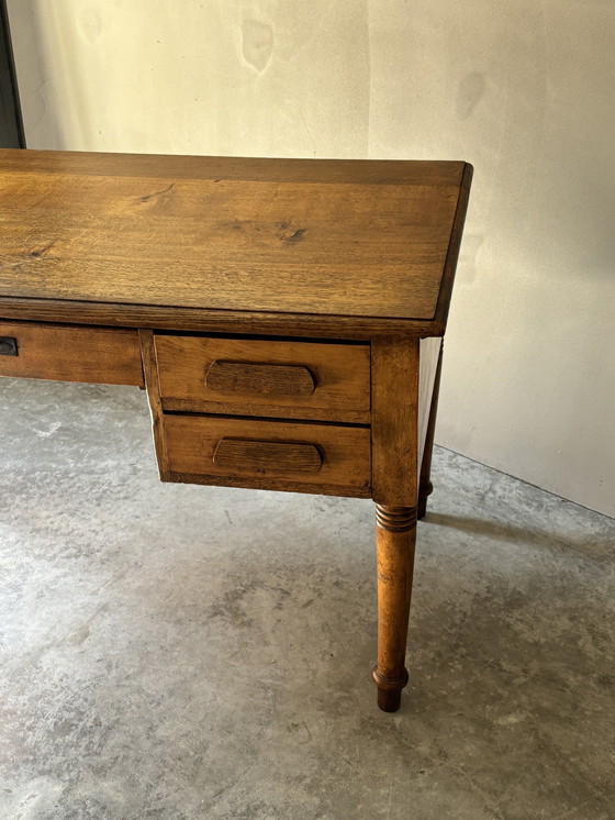 Image 1 of Desk In Solid Wood