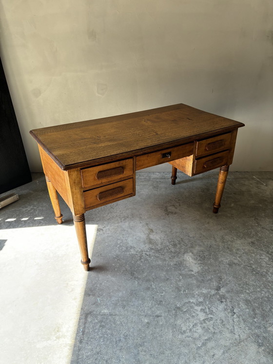 Image 1 of Desk In Solid Wood