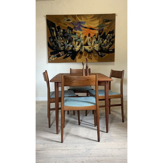 Image 1 of Vintage tapestry “Lumière Marine” by Robert Debiève