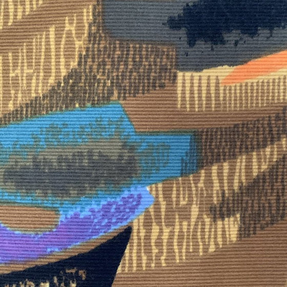 Image 1 of Vintage tapestry “Lumière Marine” by Robert Debiève