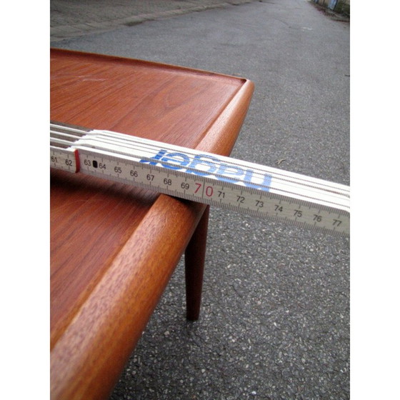 Image 1 of Vintage teak coffee table by Grete Jalk, Denmark 1960