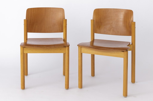 2 Vintage Chairs By Kusch + Co, 1980S Germany