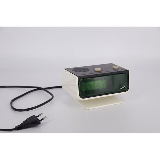 Image 1 of Vintage space age digital alarm clock, 1970