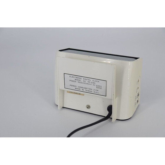 Image 1 of Vintage space age digital alarm clock, 1970