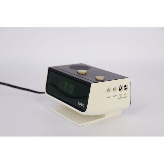Image 1 of Vintage space age digital alarm clock, 1970