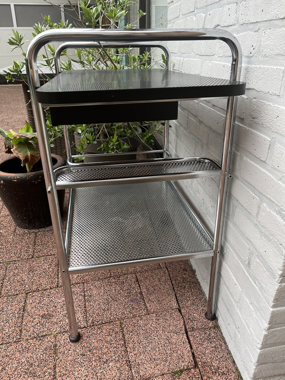 Image 1 of Vintage Serving cart bar cart