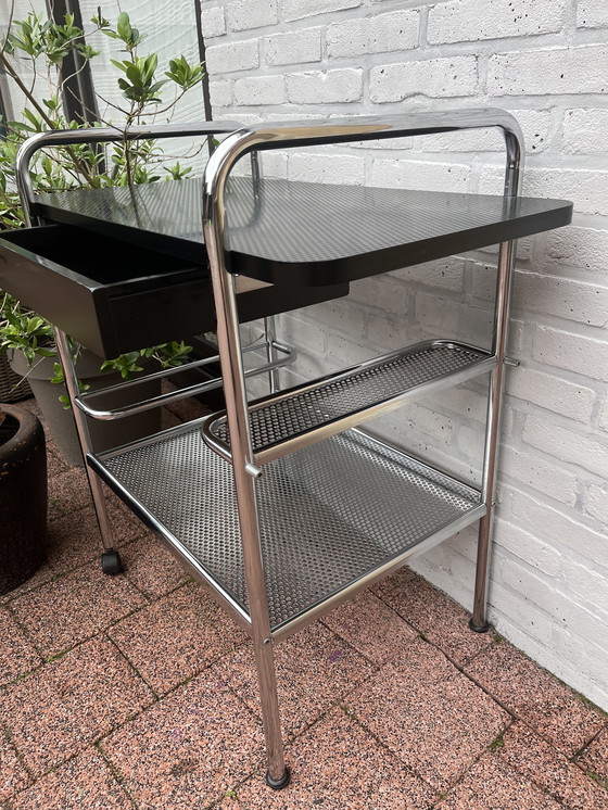 Image 1 of Vintage Serving cart bar cart