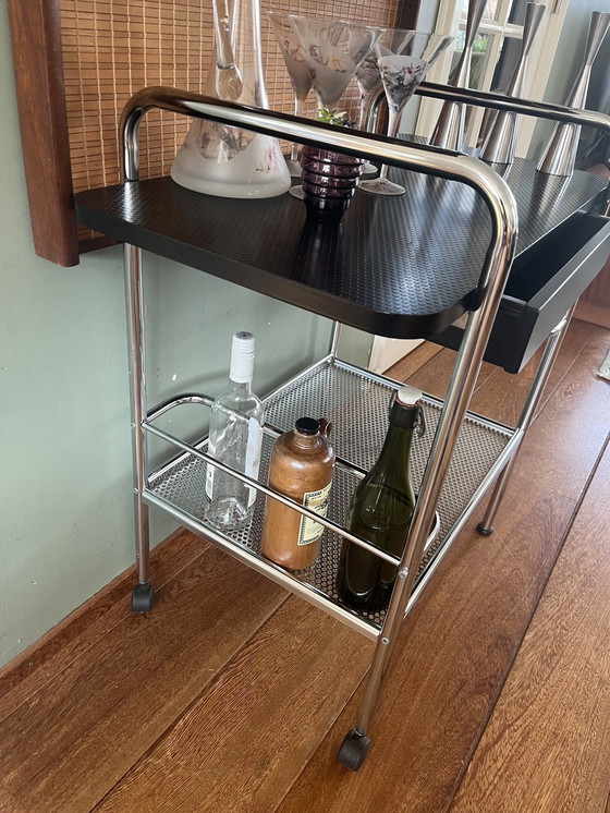 Image 1 of Vintage Serving cart bar cart