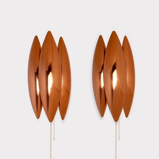 2X Wall Lamp Kastor By Jon Hammerborg For Fog & Mörup