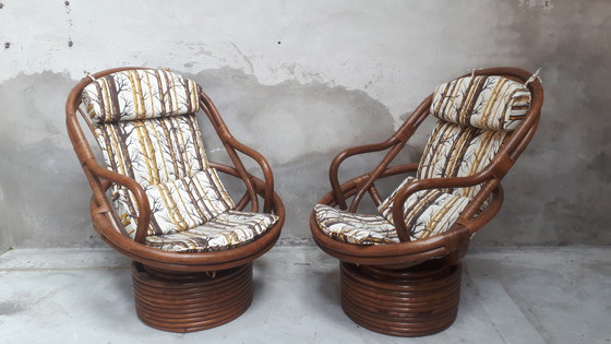 Image 1 of Set of 2 1970s Manou armchairs