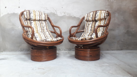 Image 1 of Set of 2 1970s Manou armchairs