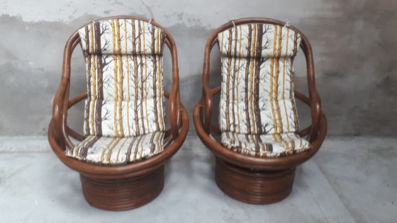 Image 1 of Set of 2 1970s Manou armchairs