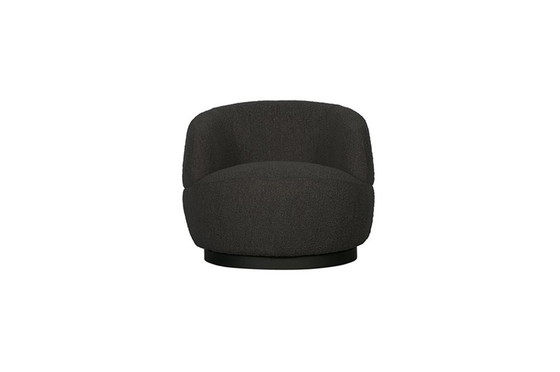 Image 1 of Poltrona girevole in lana di legno